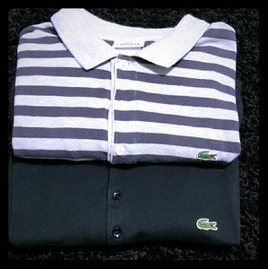 Lacoste Henley and Polo